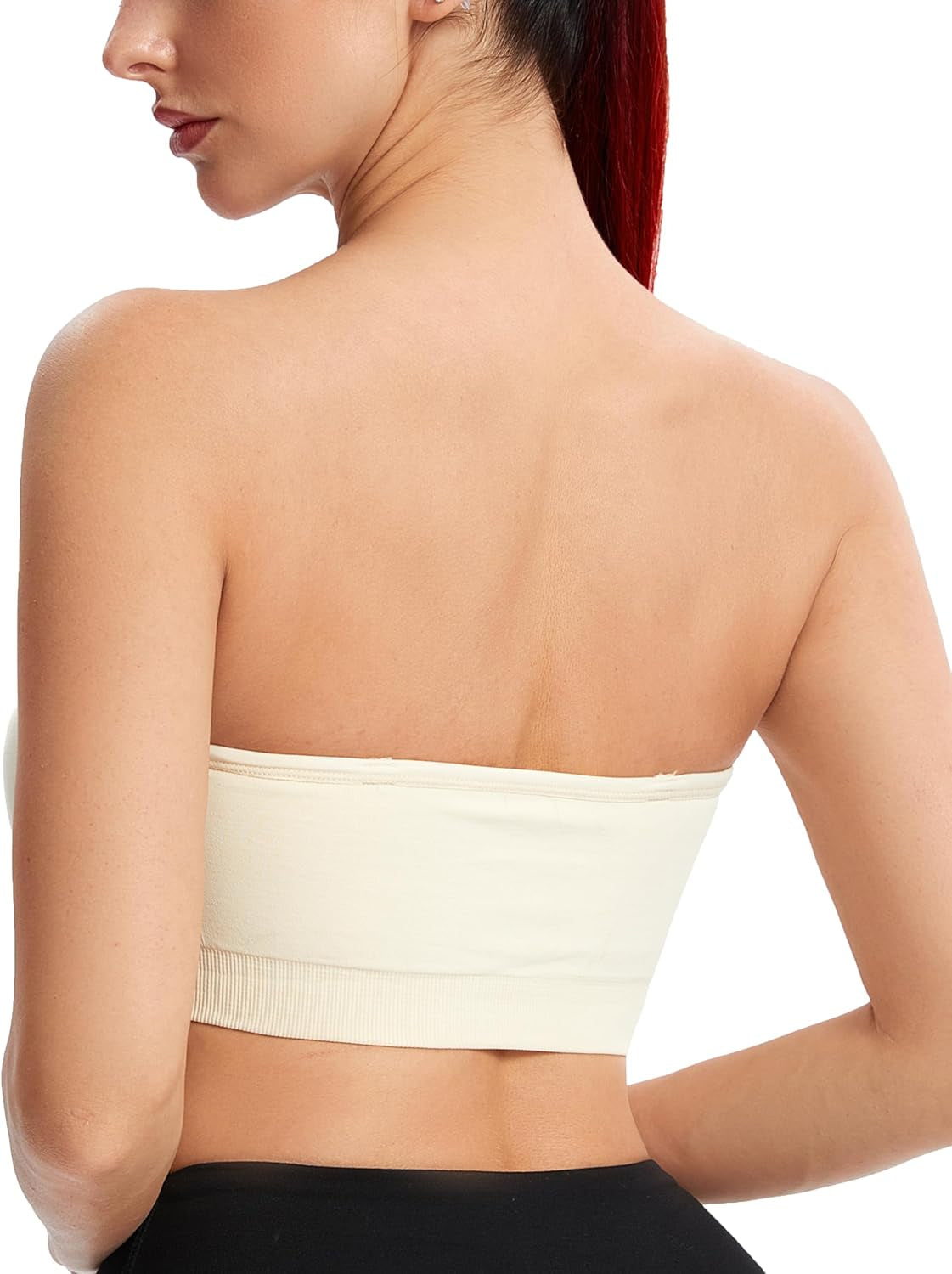Experience Ultimate Comfort with Our Non-Slip Silicone Strapless Bras for Women - Seamless Wireless Bralette with Removable Padding