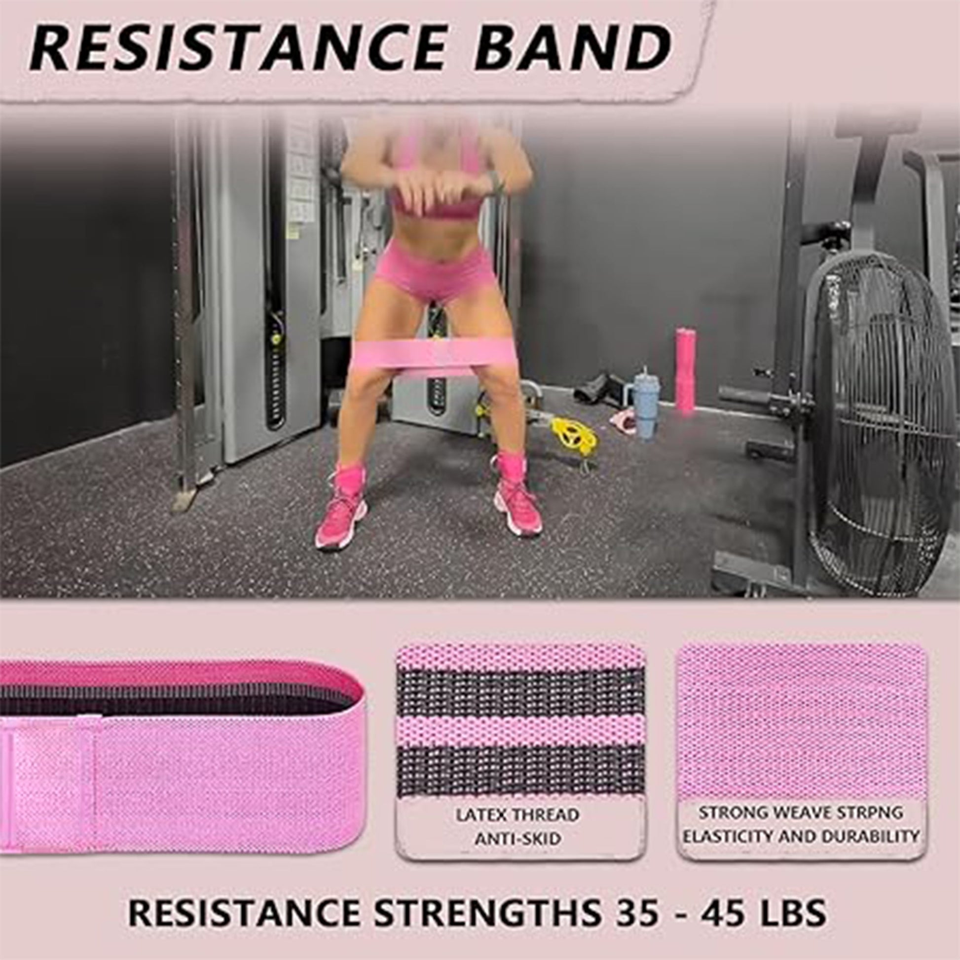 Elevate Your Workouts with the Ultimate 9-Piece Barbell Pad Set in Stylish Pink – Includes Everything You Need for Hip Thrusts and Leg Training!