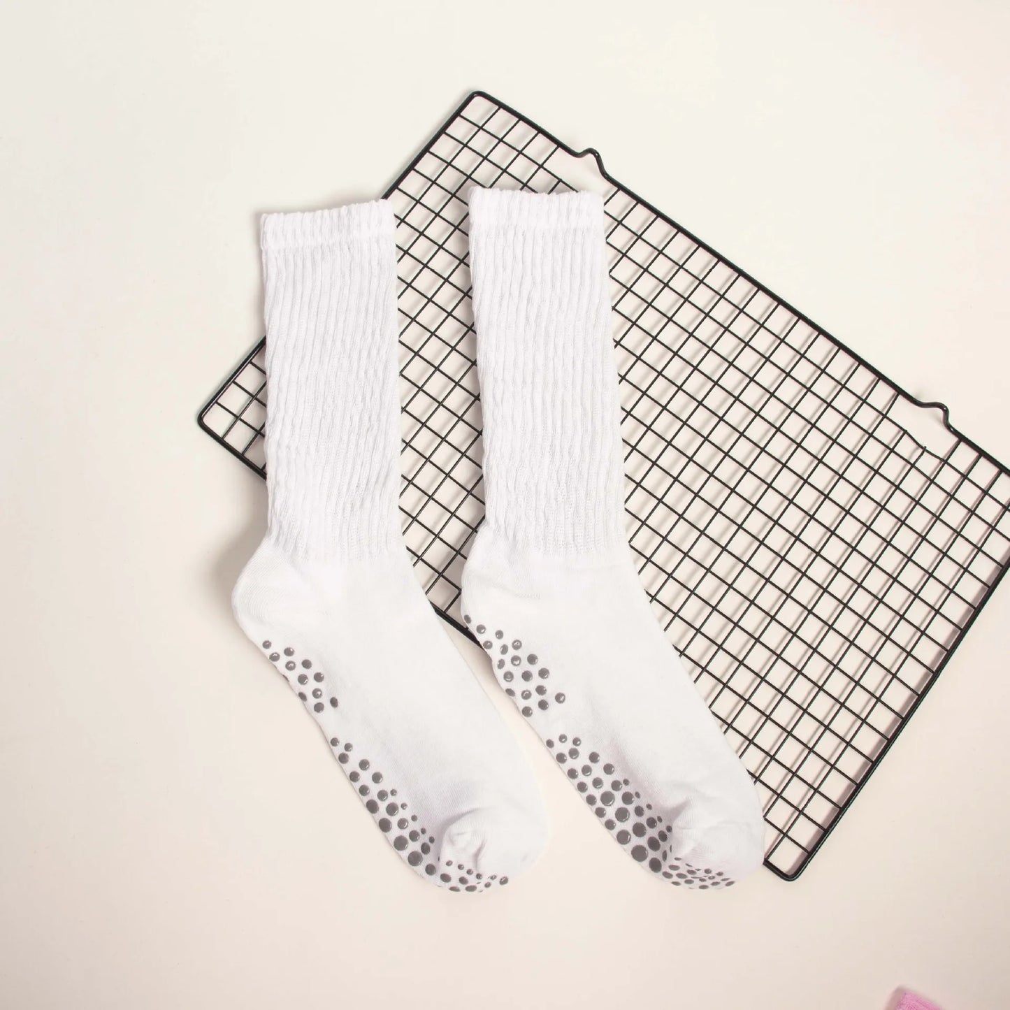 Elevate Your Practice with Our Wholesale Mid-Calf Yoga Socks - Anti-Slip, Sweat-Absorbing Comfort for Women